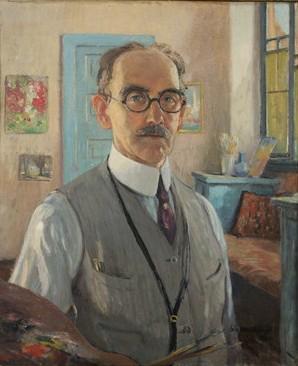 Colin Campbell Cooper Self-Portrait oil painting image